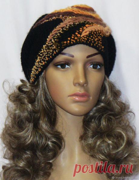 Шапка с вышивкой 055 – купить в интернет-магазине на Ярмарке Мастеров с доставкой - HCHRNRU | Липецк