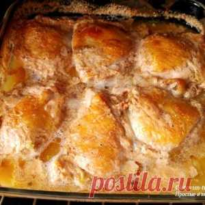 Рецепт курочки в кефире