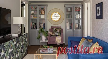 Маленькая двушка в доме 1960 года, которую дизайнер преобразила для себя