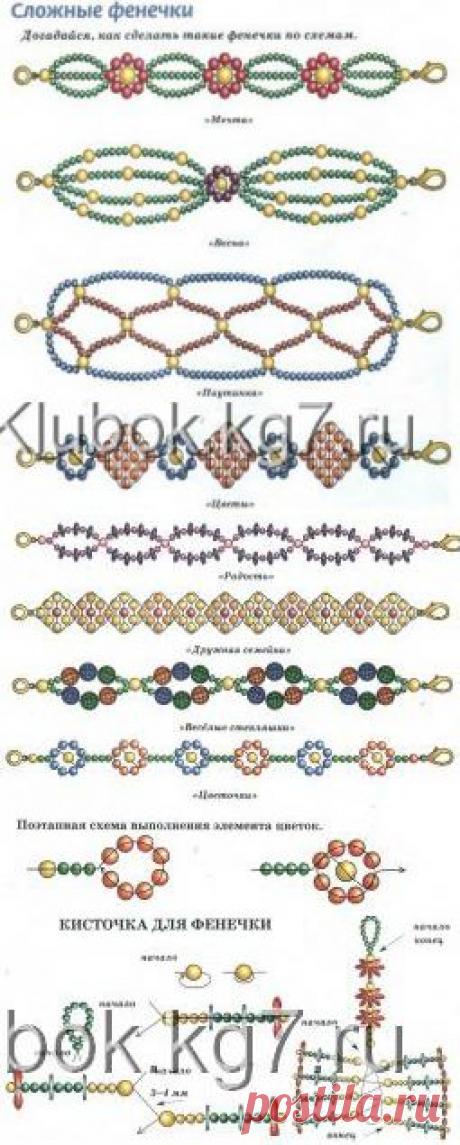 Все о фенечках из бисера | Клубок