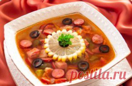 Солянка мясная