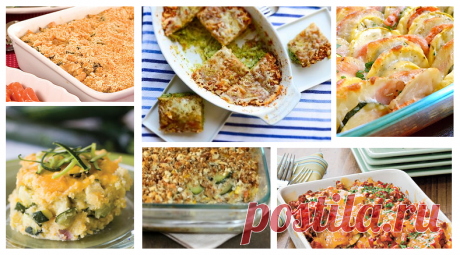 Запеканка из кабачков в духовке с фаршем, сыром, помидорами, картофелем: рецепты с фото