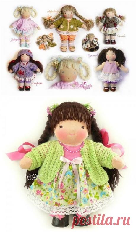 Вальдорфские куклы. Мастер-класс от Алены Василь. | Подружки