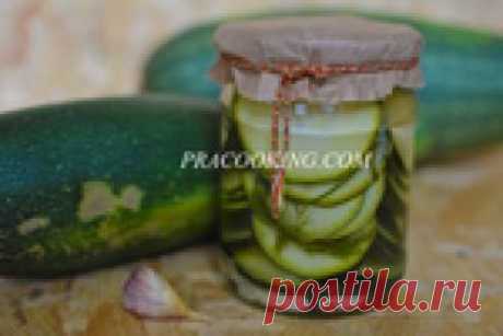Маринуем кабачки по-болгарски на зиму - хрустящие, кисло-сладенькие и очень вкусные