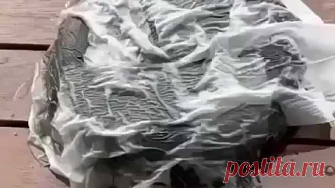 Эффективный способ чистки сковородки