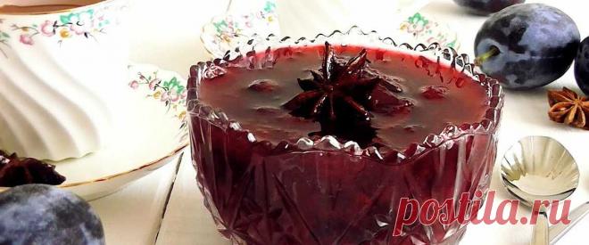 ​Запеченное сливовое варенье Арабская ночь • Рецепт Вкусное запеченное сливовое варенье Арабская ночь на зиму. К тому же варенье с соком лимона, корицей и бадьяном очень ароматное.