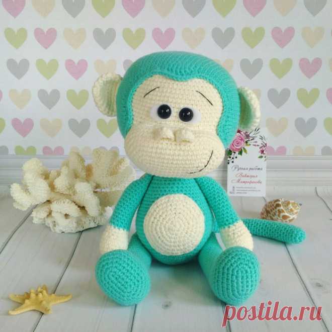 Вязаная игрушка "Обезьянка" » Женский Мир