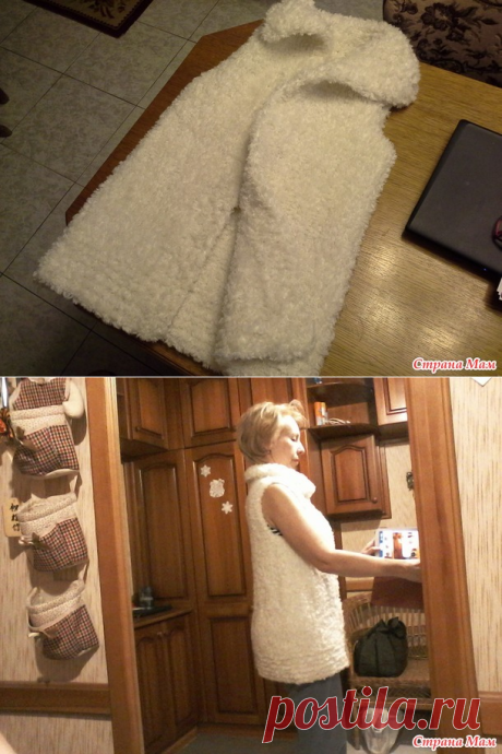 Жилет из Фурланы - Вязание - Страна Мам