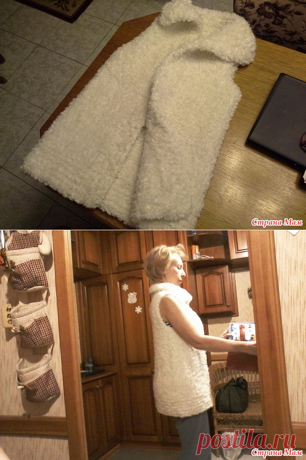 Жилет из Фурланы - Вязание - Страна Мам