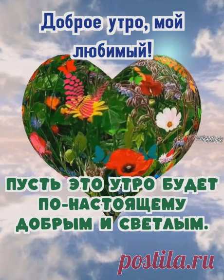 «Доброе утро любимый!»