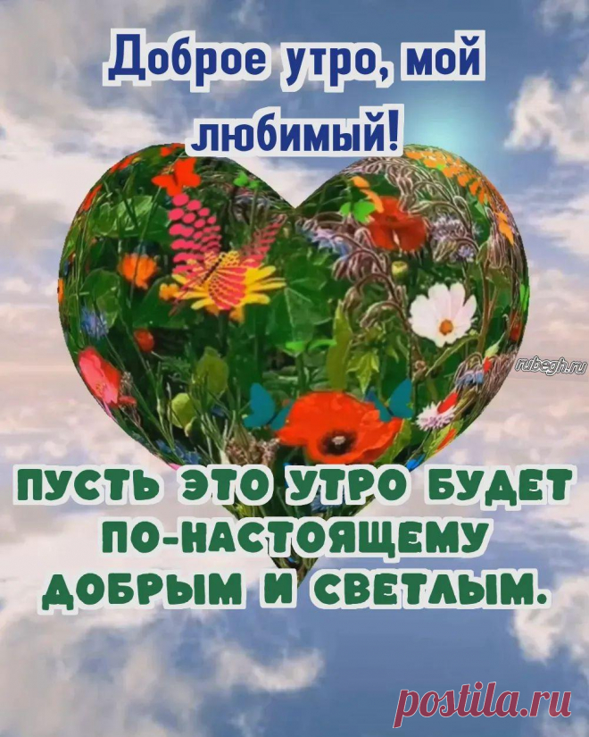 «Доброе утро любимый!»