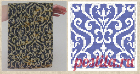 Подборка- 40 схем самых шикарных жаккардовых узоров - модели плюс схемы - в копилку вязальщиц | МНЕ ИНТЕРЕСНО | Яндекс Дзен