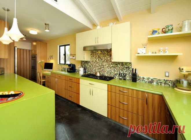 Лаймовый цвет в дизайне интерьера — Роскошь и уют