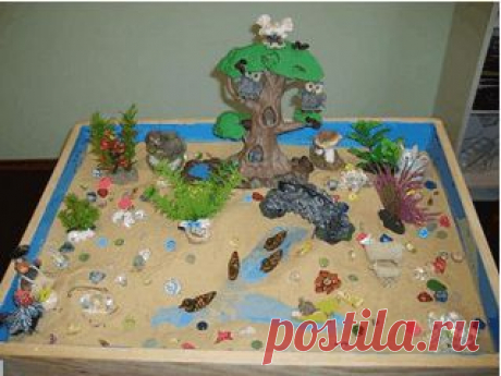 Занятия с применением песочной терапии///Методические наработки » ДЕТсад