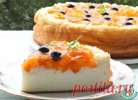 Нежный творожник с фруктовым желе – кулинарный рецепт