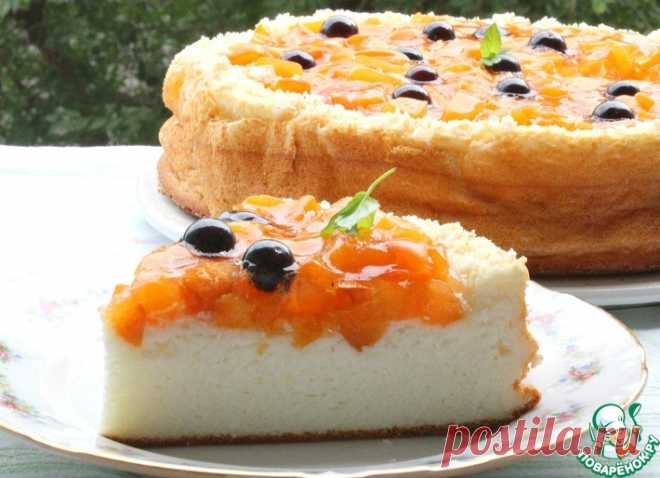 Нежный творожник с фруктовым желе – кулинарный рецепт