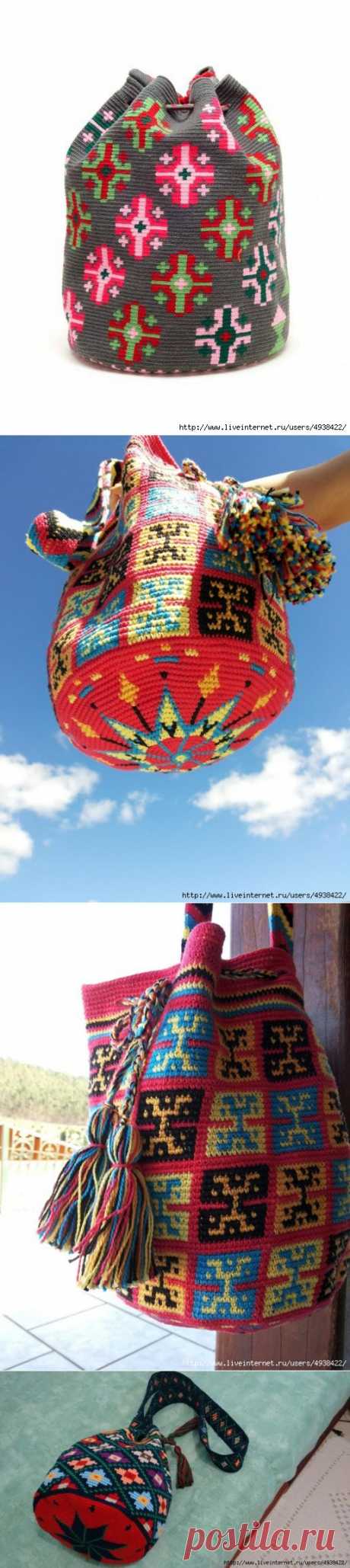 Яркие колумбийские сумки — Рукоделие