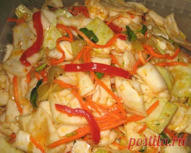 Капуста по корейски.