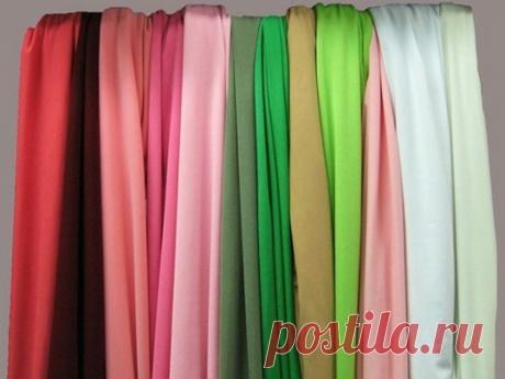 ИЗ каких тканей можно шить платье Мастер-класс - Рукоделие