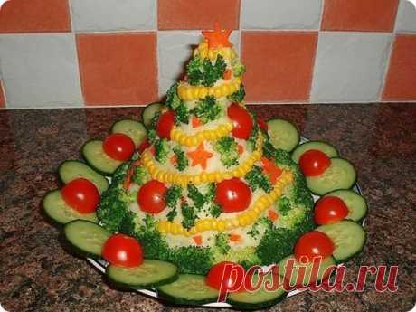 Топ-8 красивых и вкусных салатов к Новому 2022 году!