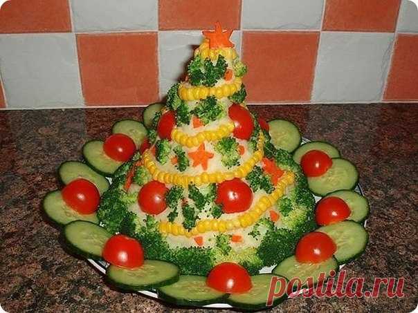 Топ-8 красивых и вкусных салатов к Новому 2022 году!