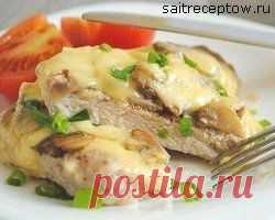 Отбивные с грибами и сыром | Сайт рецептов