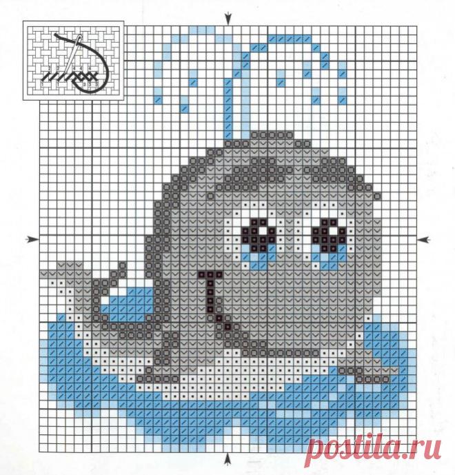 Детская вышивка: схемы