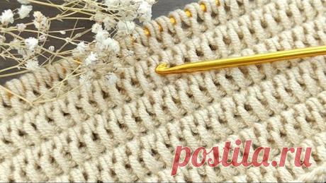 İNCREDİBLE 💯👌 * Super Easy Tunisian Crochet Baby Blanket For Beginners online Tutorial * #Tunisian