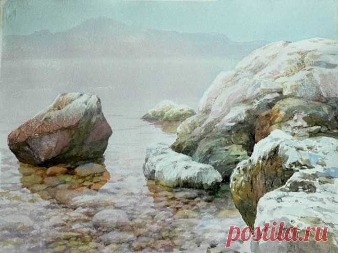 (85) Галина Шкода - Природа в воздушных акварелях художника Александра...