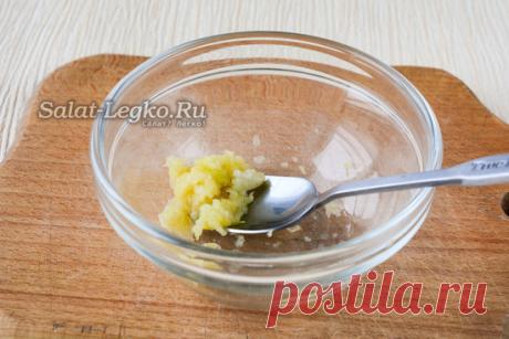 Соус "Айоли" в домашних условиях, пошаговый рецепт