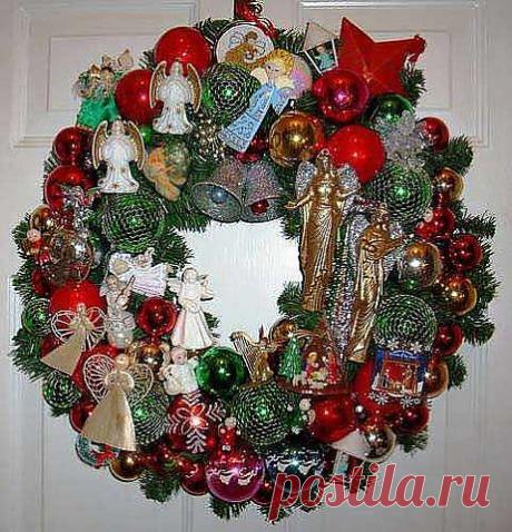 НОВОГОДНИЙ ВЕНОЧЕК.