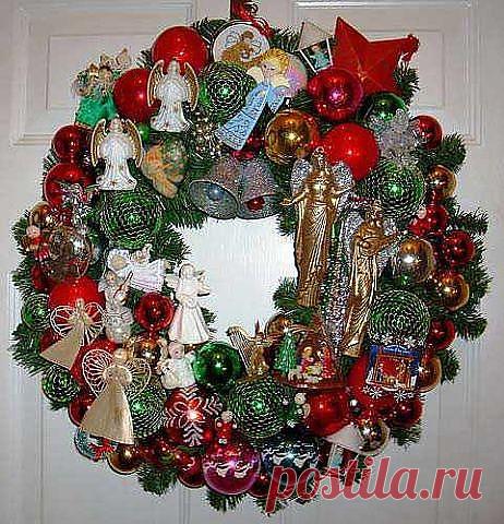 НОВОГОДНИЙ ВЕНОЧЕК.