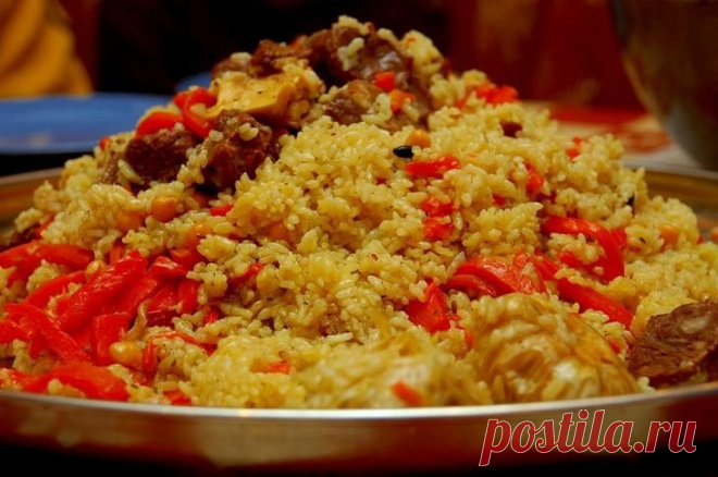 Таджикский плов. Пошаговый рецепт — Вкусные рецепты