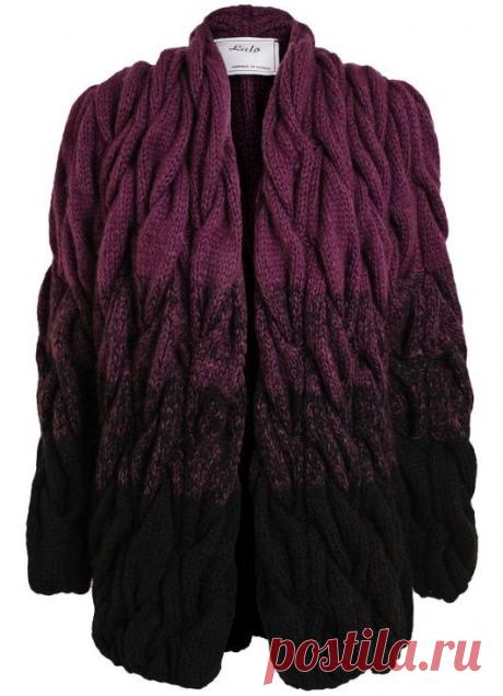 Вязание кардиигана Лало | ДОМОСЕДКА