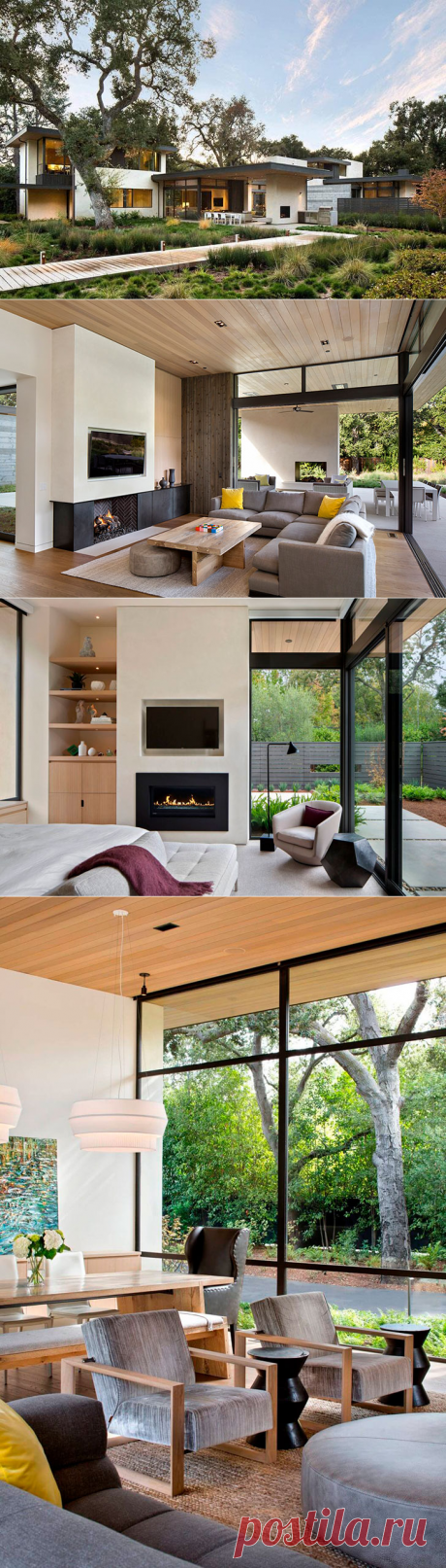 Впечатляющий современный дом в Калифорнии