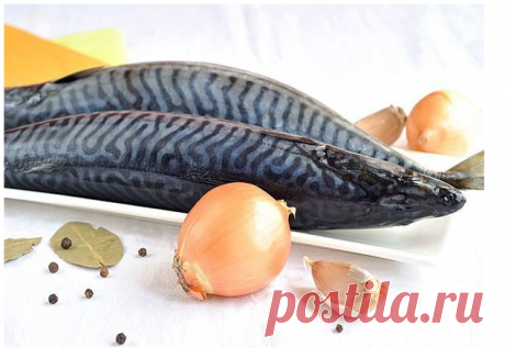Скумбрия маринованная.