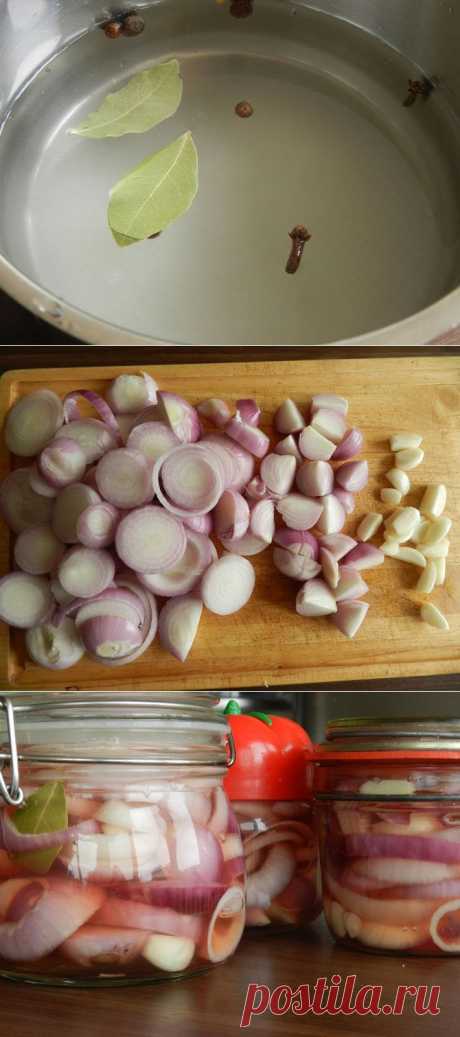 Рецепт на выходные: Маринованный красный лук | Изюминки