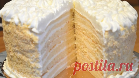 Торт «Молочная девочка» Для тех, кто не пробовал еще этот тортик — ну какой же он вкусный! Просто не передать словами! К тому же очень прост и быстр в приготовлении! Рецепт...