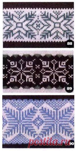Схема вязания жаккардовых узоров. Вязание жаккардовых узоров | Лаборатория домашнего хозяйства