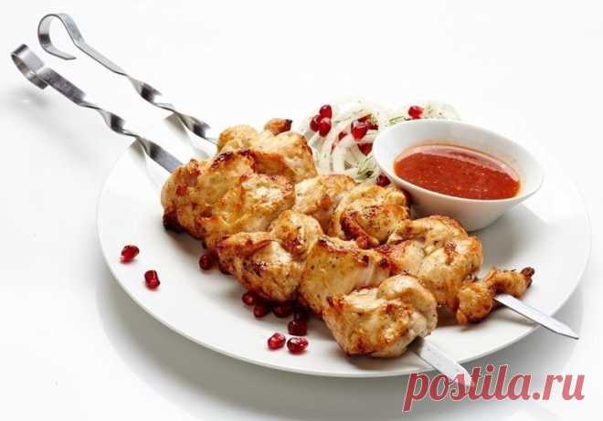 Куриный шашлык рецепт – греческая кухня: основные блюда