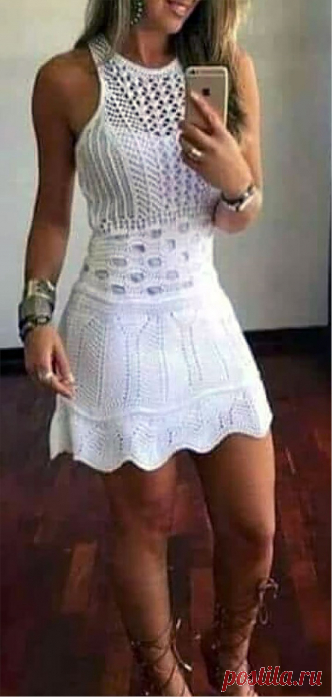Best White Crochet Summer Dress