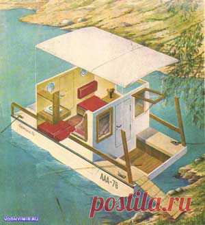 MASTERBOATS.RU: Плавдача-катамаран «Золушка»