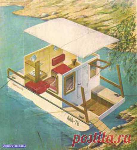 MASTERBOATS.RU: Плавдача-катамаран «Золушка»