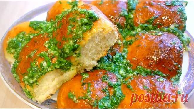 Чесночные Пампушки для борща /Garlic Rolls for Borsch