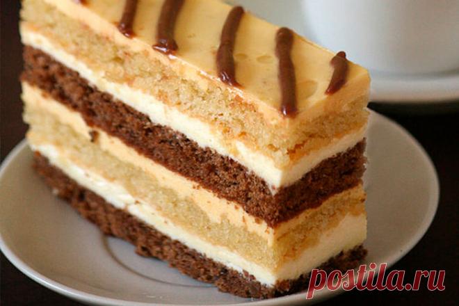 Торт «День и ночь». ТОП-4 лучших рецепта приготовления! Необычайно лакомый и простой десерт – это торт День и ночь. Его оригинальность заключается в совмещении горьковатого шоколадного вкуса с нежнейшими сливочными нотками.