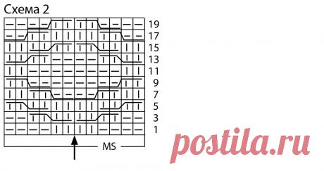 Иссиня-зеленый жакет с узором из ромбов - схема вязания спицами. Вяжем Жакеты на Verena.ru