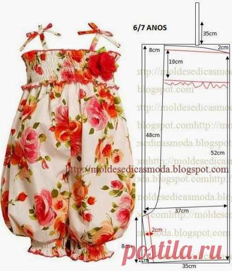 Найдено на сайте moldesedicasmoda.blogspot.com.