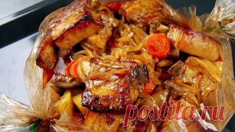 Свинина в духовке. Вкуснятина которая заменит шашлык