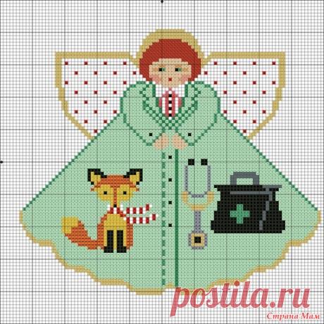 Орнамент "Animal Doctor Angel" - Бискорню и другие "кривульки" - Страна Мам