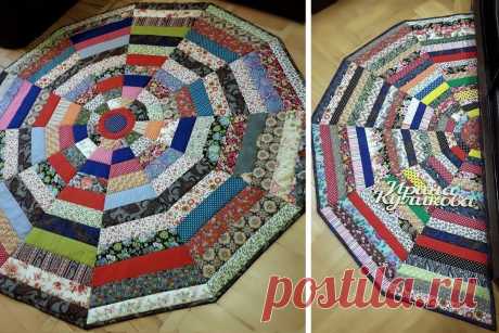 Ирина Куликова шьёт уютные лоскутные душегреи. А когда создаёт "деревенские" одеяла, говорит: - Душа поёт | Подушкины секреты | Яндекс Дзен